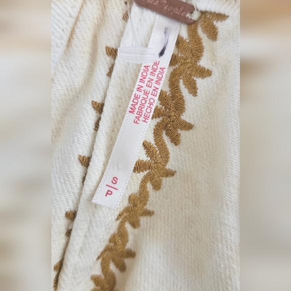 Free People Bali Devon Skirtall Style # 85537769Color Italian Straw … - Picture 7 of 10